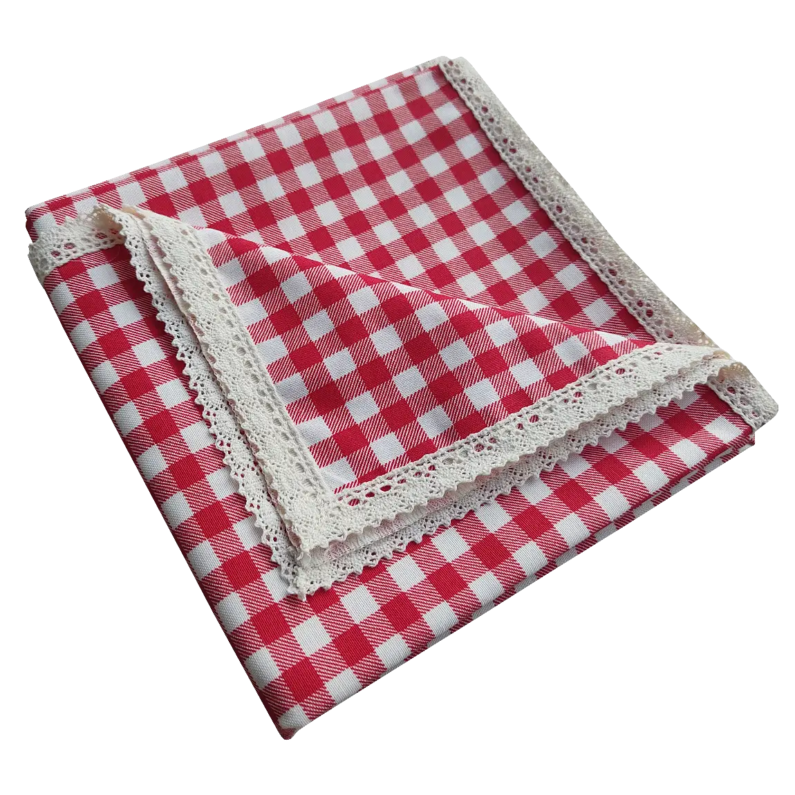 سفره رومیزی کتان نساجی هنر یزد کیفیت عالی با رنگ بندی سایز 90×90 سانت با رنگ بندی